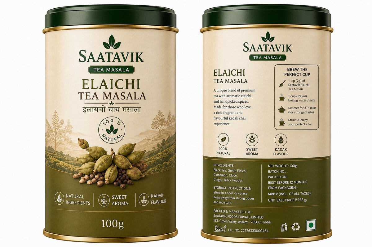 Saatavik Elaichi Tea Masala