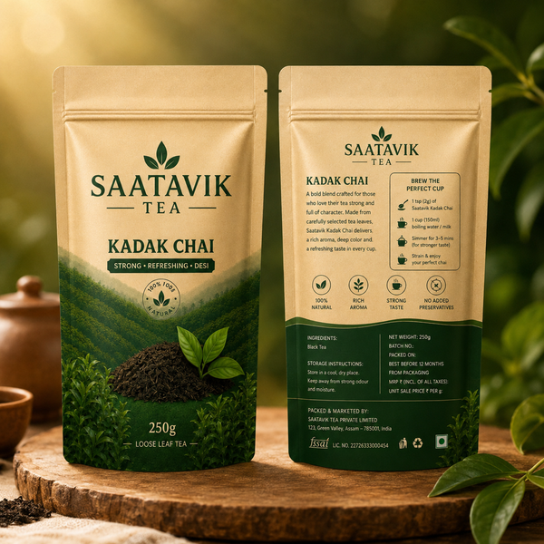Saatavik Kadak Chai